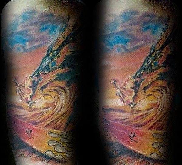 tatuagem surf 55