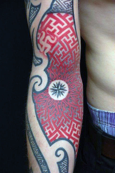 tatuagem tinta vermelha 10