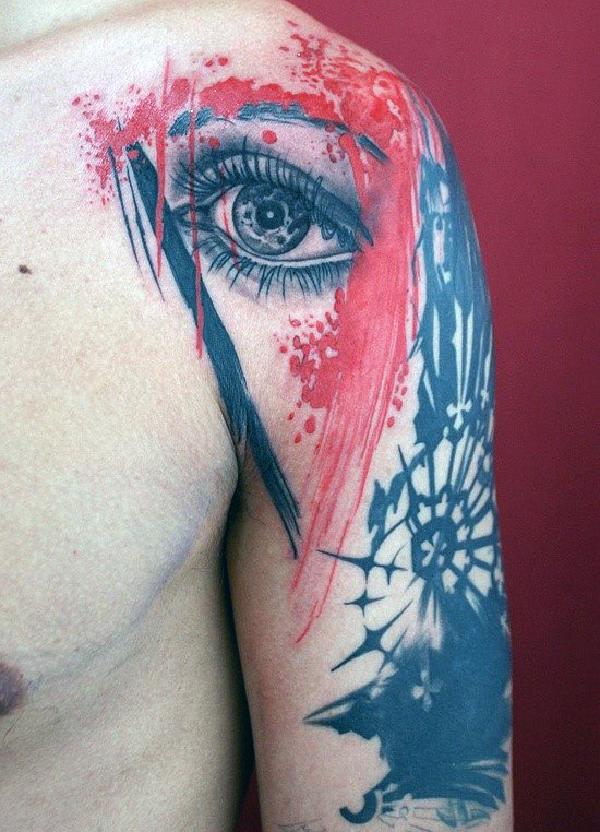 tatuagem tinta vermelha 120