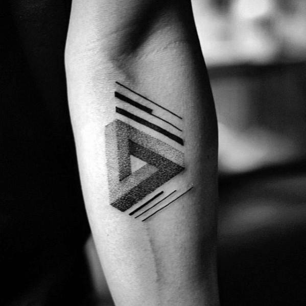 tatuagem triangulo penrose 3664