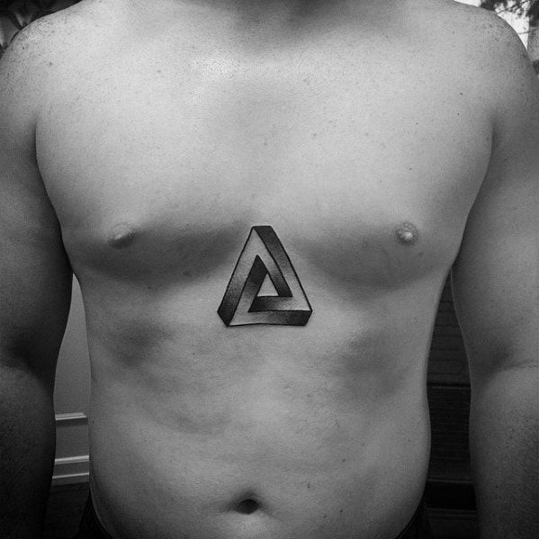 tatuagem triangulo penrose 4456