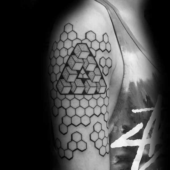 tatuagem triangulo penrose 6634