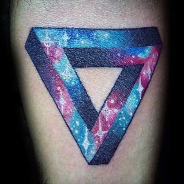 tatuagem triangulo penrose 7822