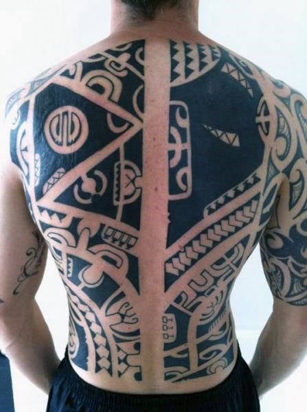 tatuagem tribal costas 10