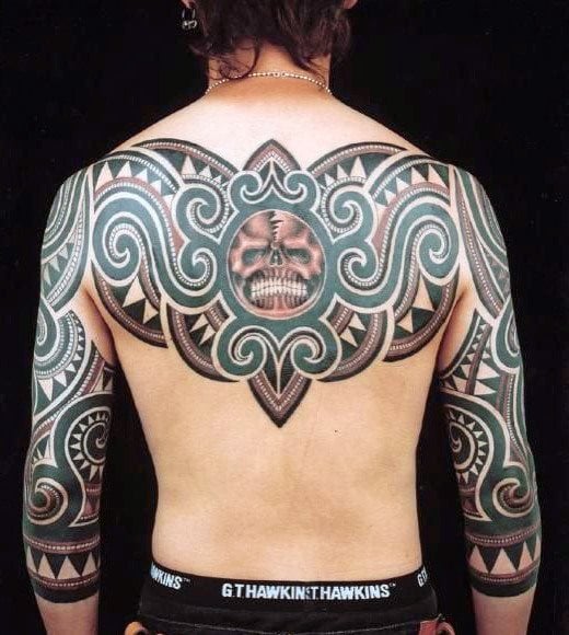 tatuagem tribal costas 88