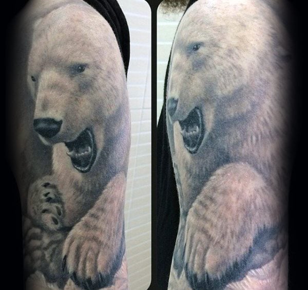 tatuagem urso polar 116