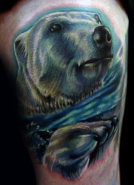 tatuagem urso polar 18
