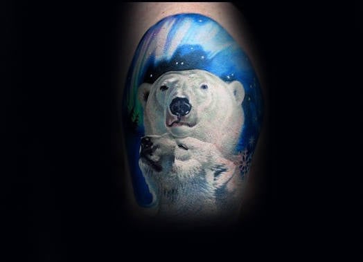tatuagem urso polar 26