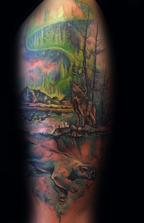 tatuagem urso polar 40