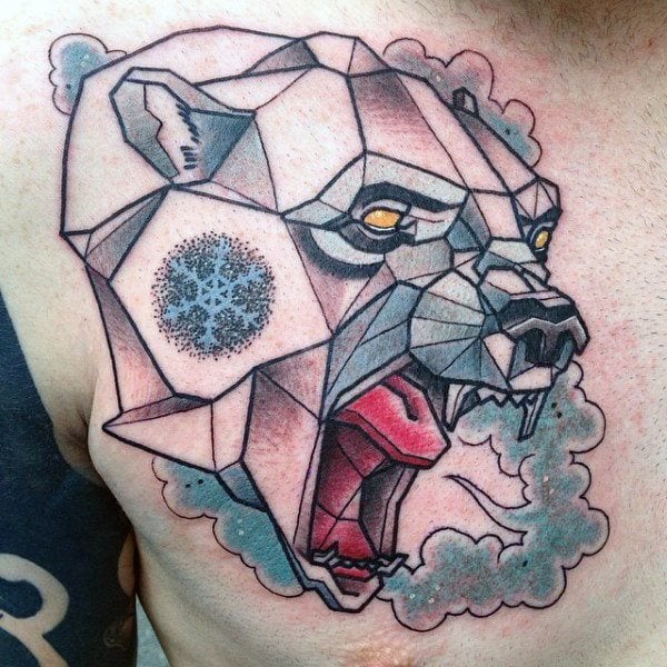 tatuagem urso polar 50