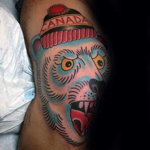 tatuagem urso polar 62