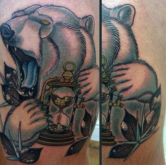 tatuagem urso polar 68