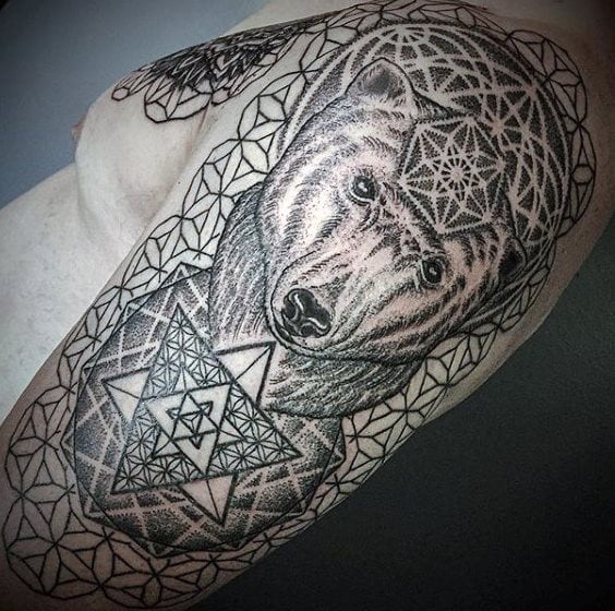 tatuagem urso polar 76