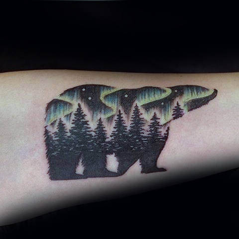 tatuagem urso polar 82