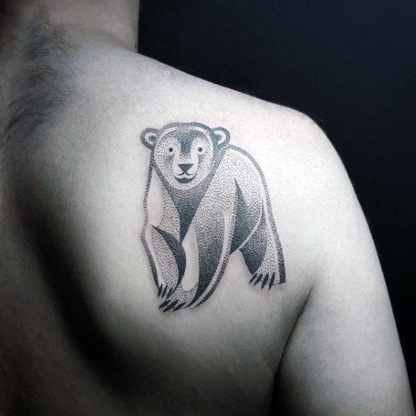 tatuagem urso polar 84