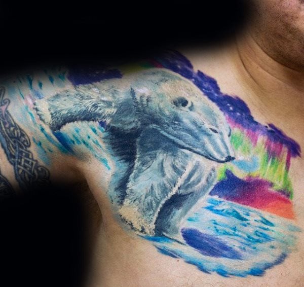tatuagem urso polar 90