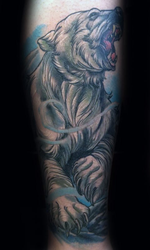 tatuagem urso polar 92