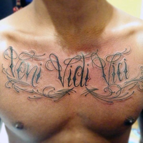 50 Tatuagens de Veni Vidi Vici Qual o seu significado?