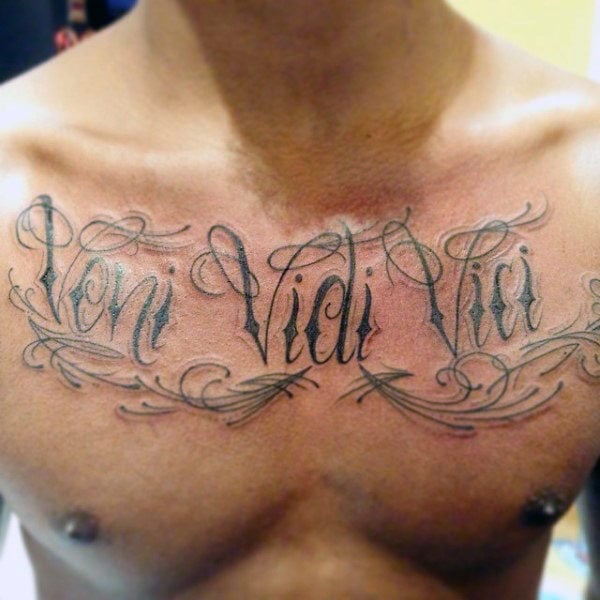 tatuagem veni vidi vici 82