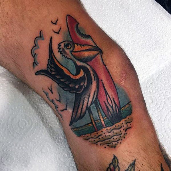 tatuagem pelicano 1952