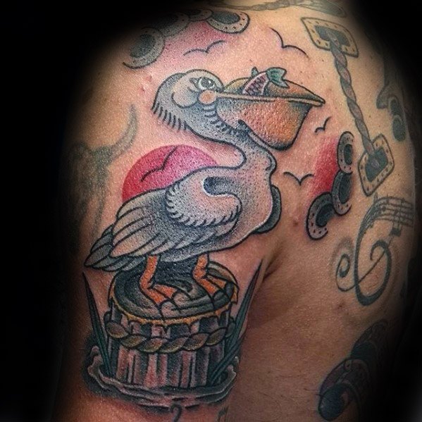 tatuagem pelicano 3770