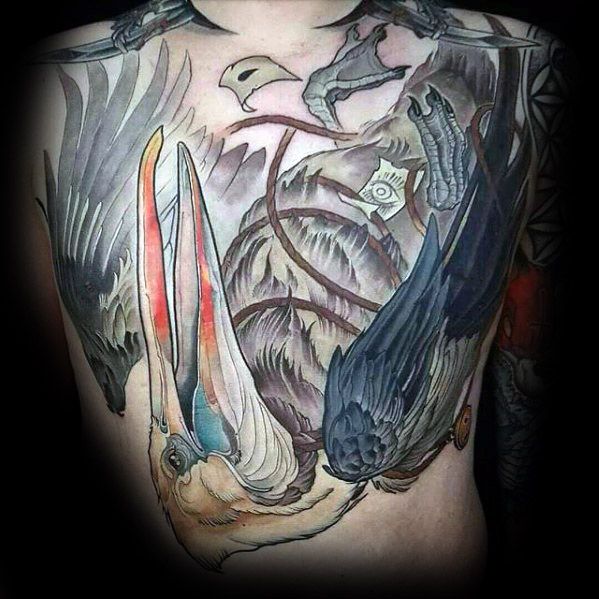 tatuagem pelicano 4982