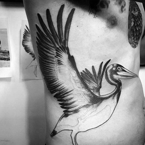 tatuagem pelicano 82115