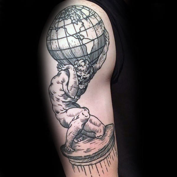 tatuagem deus atlas 21