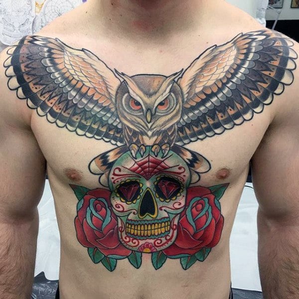 tatuagem caveira mexicana acucar 155