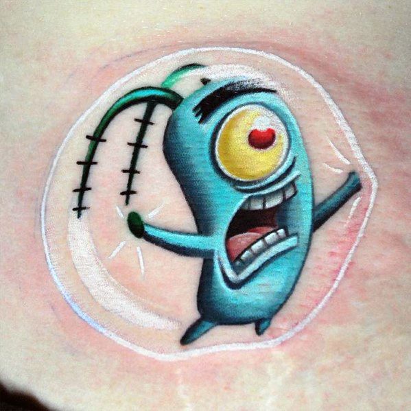 tatuagem spongebob 03