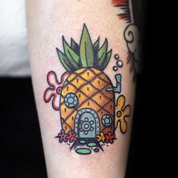 tatuagem spongebob 19