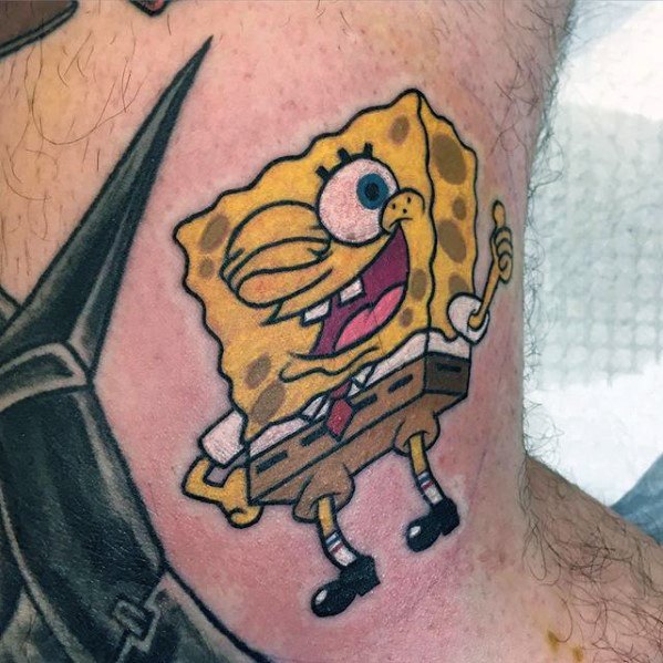 tatuagem spongebob 71