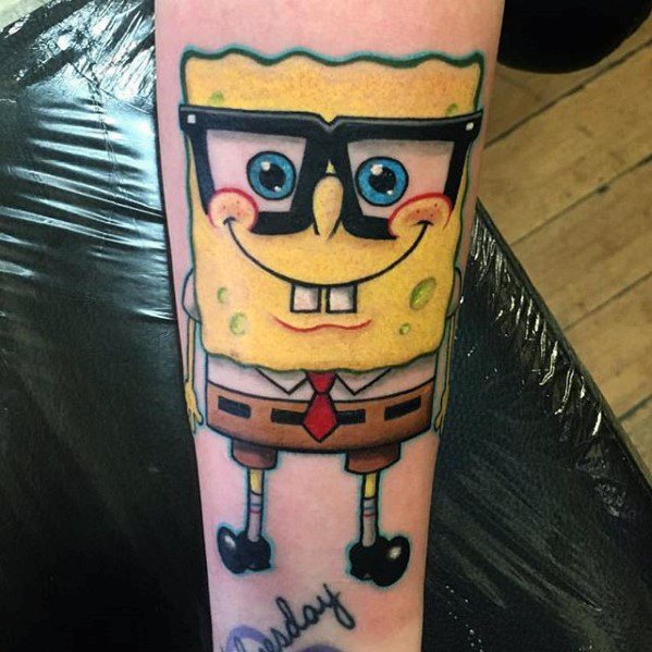 tatuagem spongebob 79