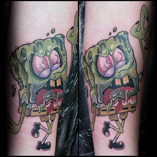 tatuagem spongebob 93