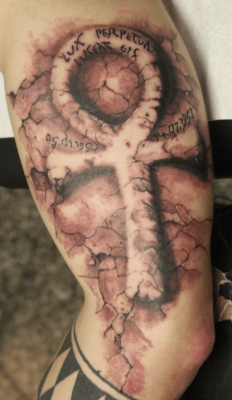 tatuagem cruz ankh ansata 59
