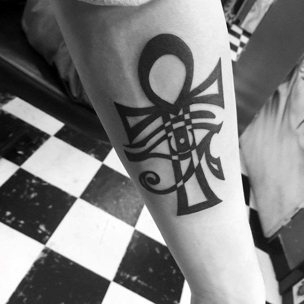 tatuagem cruz ankh ansata 65