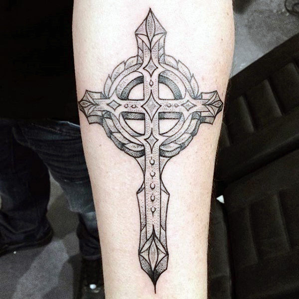 tatuagem cruz celta 45