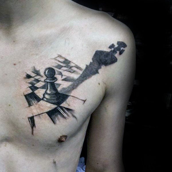 Pin de Melin Menjura em Tatuajes  Xadrez tatuagem, Tatuagem de peças,  Tatuagem partitura