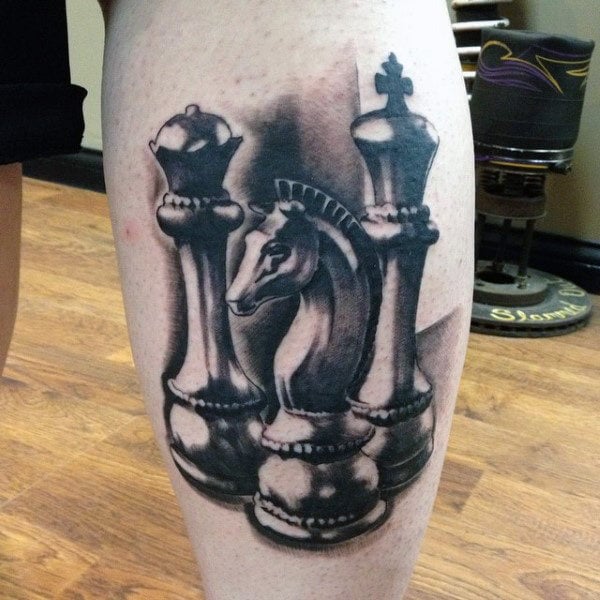 tatuagem dama xadrez 57