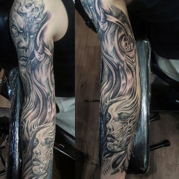 tatuagem demonio 158