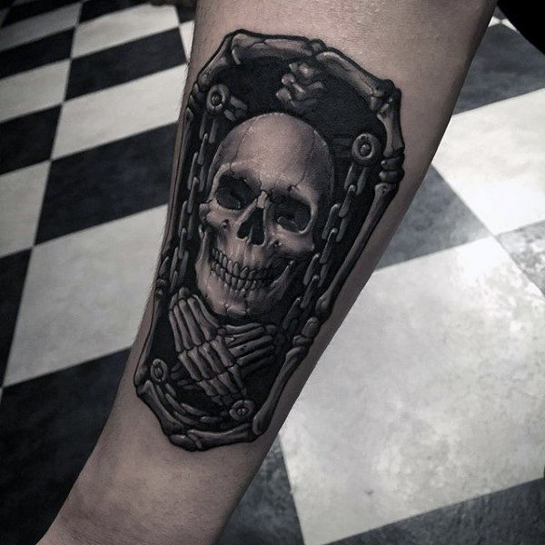 tatuagem esqueleto 93