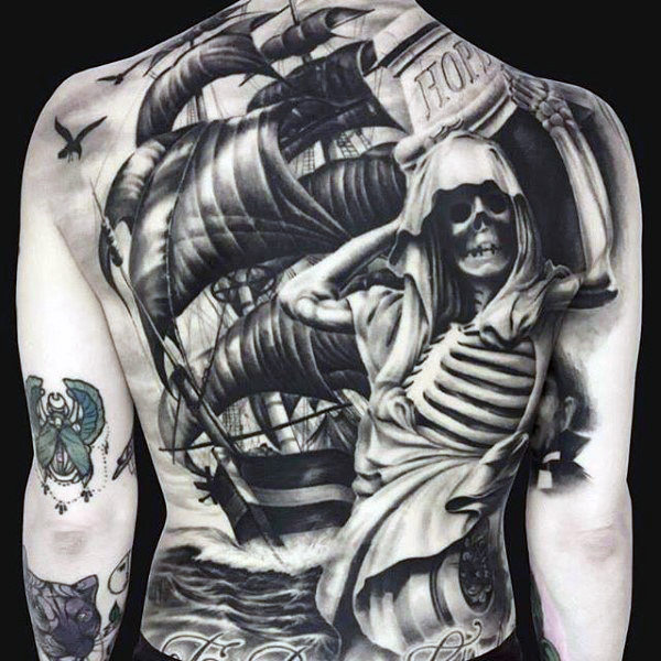 tatuagem esqueleto 97