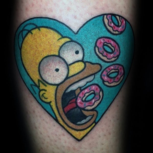 50 Tatuagens de Homer Simpson - O que simbolizam?