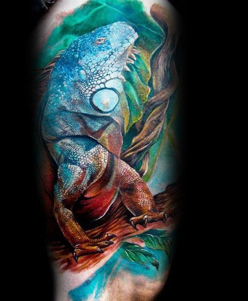 tatuagem iguana 10