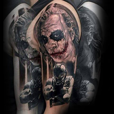 tatuagem joker 47