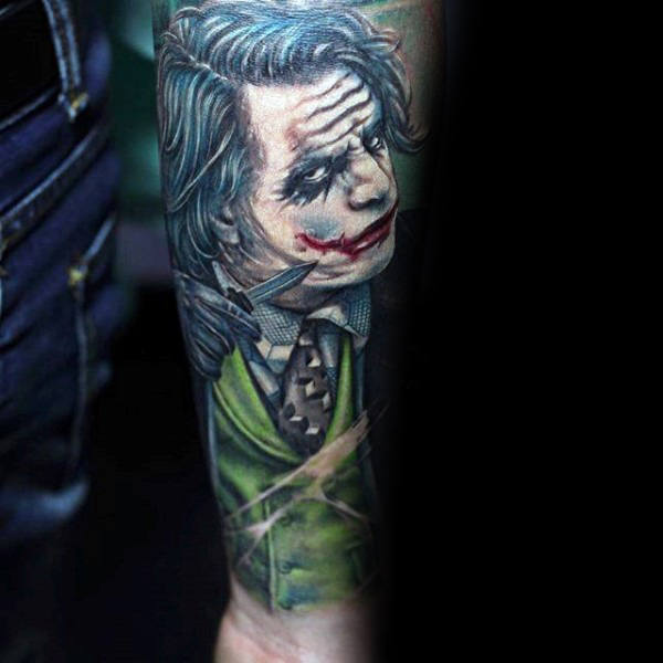 tatuagem joker 95