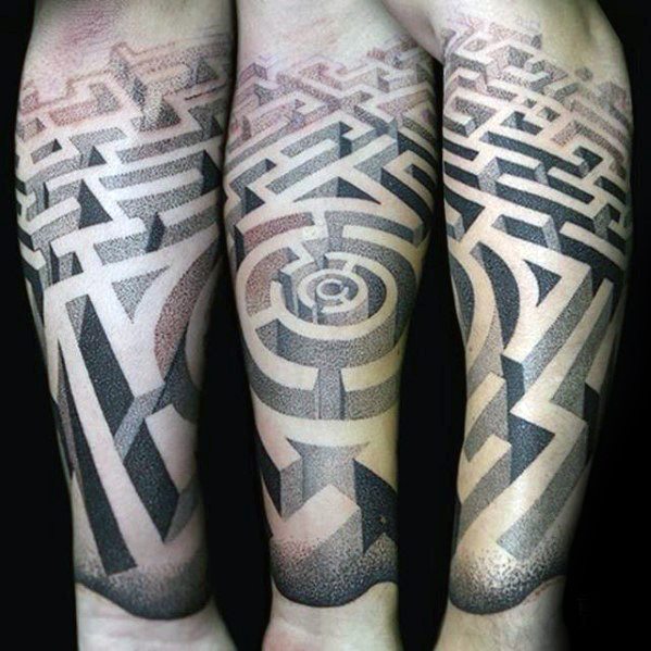 tatuagem labirinto 61