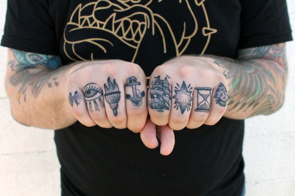tatuagem nos dedos 95