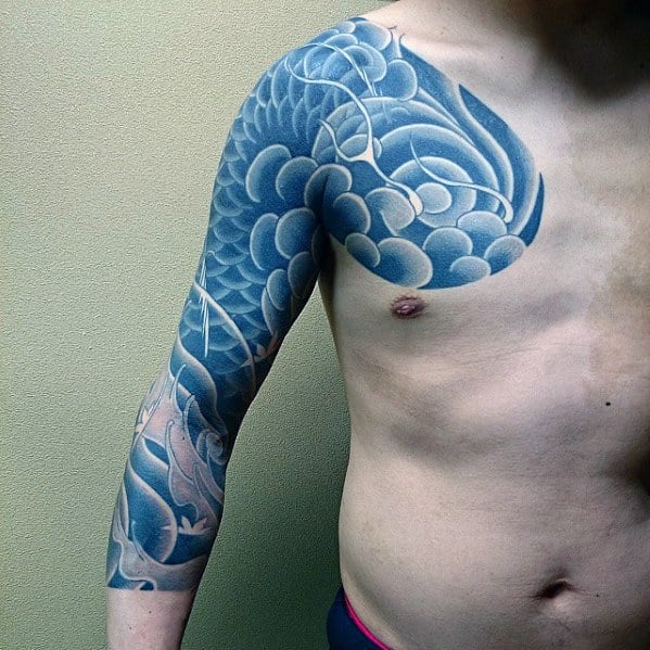 tatuagem nuvem oriental 35