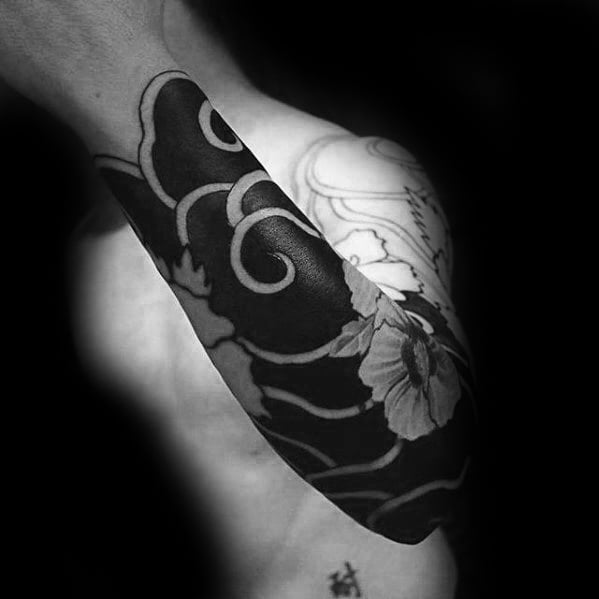 tatuagem nuvem oriental 41